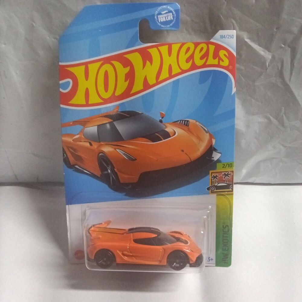 Hot Wheels 2020 Koenigsegg Jesko Orange 184/250 HW Exotics 2/10